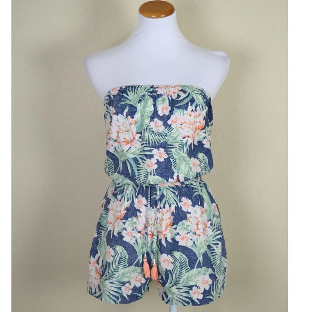 Chubbies The Kokomos Floral Romper XS